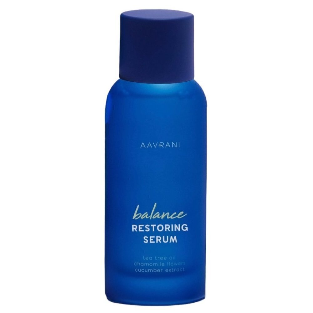 Aavrani BNIB Balance Alcohol Free Tea Tree Oil Chamomile Flowers Restoring Serum
